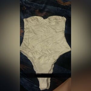 Zara White Bodysuit